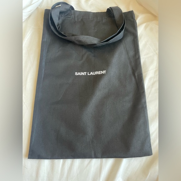 Brand New Authentic Limited Edition YSL Saint Laurent Cloth Shopping Bag - Picture 3 of 3